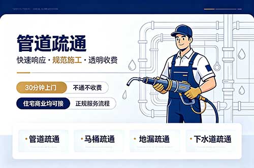 尖草坪管道疏通