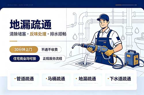 尖草坪地漏疏通